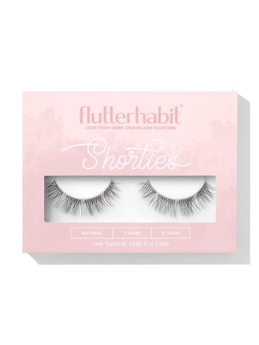 FlutterHabit The Shorties Lash Extensions, 9-13mm
